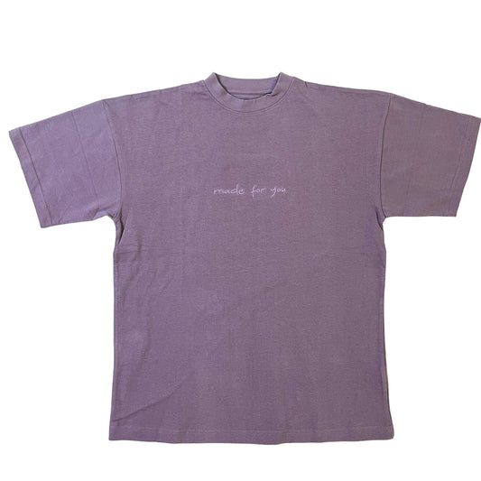 Made For You Dust Purple Oversized Tee (Circa 1993)