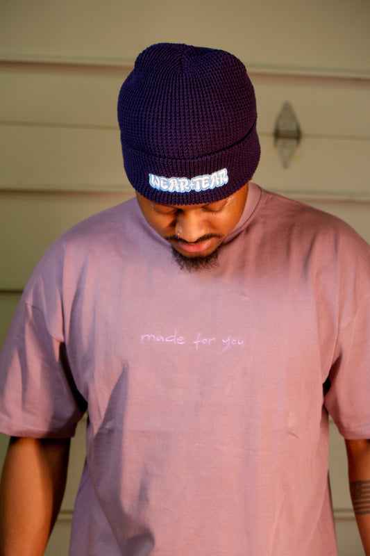 Made For You Dust Purple Oversized Tee (Circa 1993)